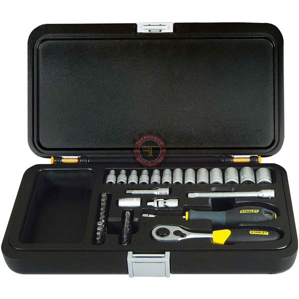 Coffret à douilles 1/4" 35 pièces