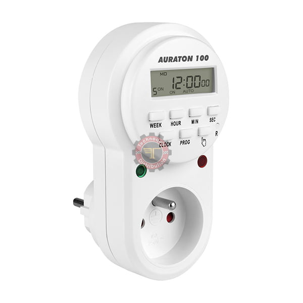 Minuterie électronique programmable hebdomadaire AURATON 100
