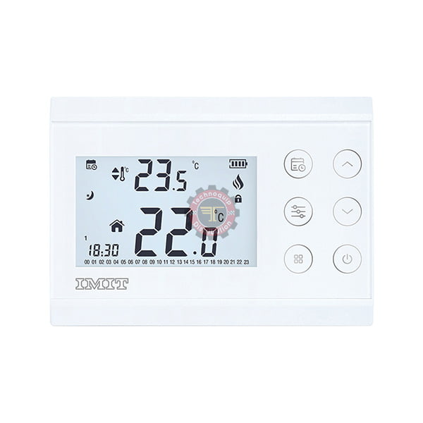 Thermostat sans fil digital programmable Silver CR/RF IMIT
