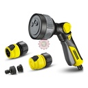 Kit pistolet d'arrosage 4 formes