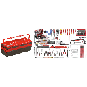 Boîte à outil métal avec 96 outils pour électricien 2070.E18