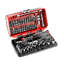 Coffret radio 38 pièces nano1/4''avec cliquet à manche rotatif 360° FACOM