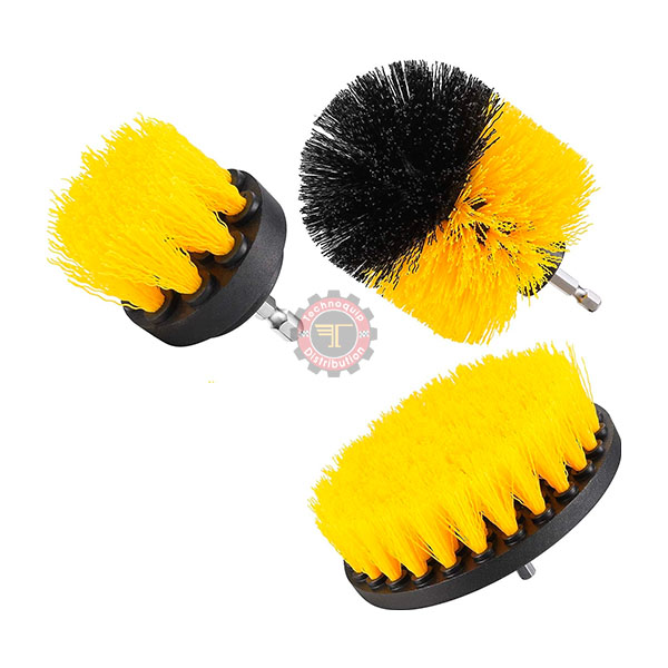 Jeu de 3 brosses à embout