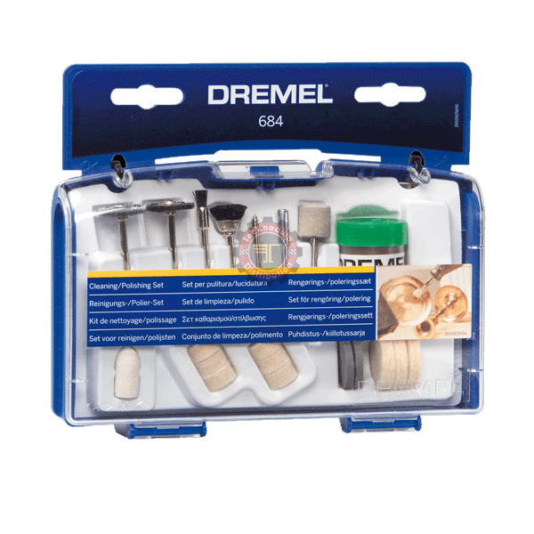 Kit nettoyage et polissage 684 Dremel 684 26150684JA