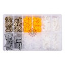 Coffret assortiment 300 clips garniture Renault