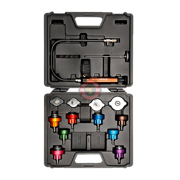kit de diagnostic radiateur universal aluminium 14 pièces