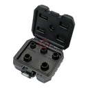 Jeu de 5 douilles impact 3/8" CrMo