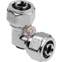 COUDE CONIQUE 8/10 CHROME