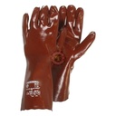 Gant PVC pour produits chimiques et l'acide