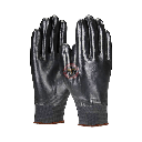 Gant entièrement en mousse de nitrile noir sur polyamide