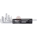 Jeu de 8 clés mâles TORX® percées longues