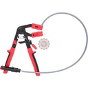 Pince avec câble Bowden pour colliers auto-serrants