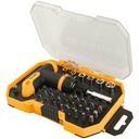 Coffret tournevis et embouts en forme T