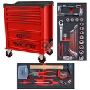 Servante RACING 6 tiroirs & 77 outils 800.0077