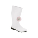 Botte PVC blanche sans sécurité