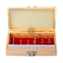 Coffret fraise défonceuse 6 pièces
