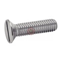 Vis métaux tête fraisée fendue Inox A2 - DIN 963