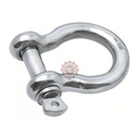 Manille lyre forgée Inox A4