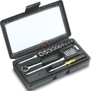 Coffret à douilles 1/4" (carré conducteur) 21 pièces