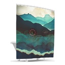 Rideau de douche Montagnes 180X2M