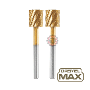 Lot de 2 Fraises à sculpter Dremel Max 115 ø 7,8mm cylindrique 26150115DM