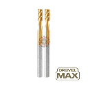 Lot de 2 fraises à graver Haute Longévité Dremel Max 194 3,2mm cylindre 26150194DM