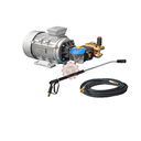 Nettoyeur Haute Pression Fixe 7.5HP - 200BAR - 1450rpm - 380V pour Nettoyage Industriel