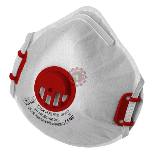 Demi masque anti poussière ffp2 avec valve tunisie