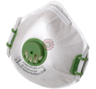 Demi masque anti poussière ffp3 avec valve Oxyline tunisie