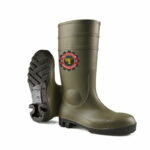 Bottes de chantier anti pluie vert blanc noir technoquip tunisie