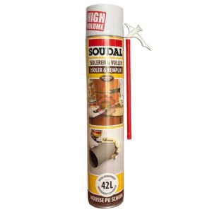 Mousse polyuréthane Pu soudal tunisie produit chimique spray technique bombe retouche pompe