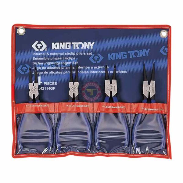 jeu de pinces circlips king tony tunisie technoquip outillage professionnel