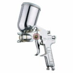 Pistolet de peinture W-77G à godet renversé WUFU tunisie outils pneumatique graisse pompe pistolet de peinture soufflette d'air technoquip