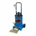 Pompe graisse à pédale manuelle 12l WUFU tunisie outils pneumatique graisse pompe pistolet de peinture soufflette d'air technoquip