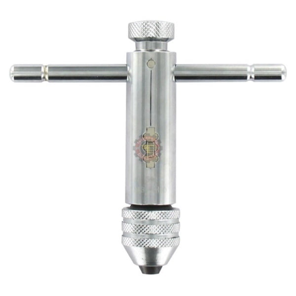 Porte-tarauds à cliquet en acier chromé cztool tunisie coupe outil perçage fraisage taraudage technoquip distribution