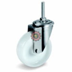 Roue pivotante en polyamide à tige