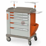 Chariot d'urgence 5 tiroirs Persolife 600 France Hôpital tunisie équipement médical et para hospitalier urgence réanimation clinique équipement technoquip distribution rea