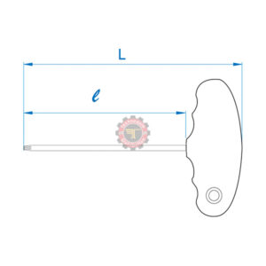 Clé mâle TORX à poignée en T tunisie
