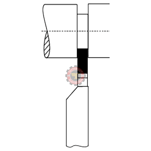 Outils de tour à tronçonner ISO7 DIN4981 tunisie