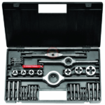 Coffret tarauds et filières 32 pcs cztool tunisie coupe outil perçage fraisage taraudage technoquip distribution