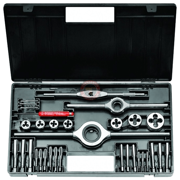 Coffret tarauds et filières 32 pcs cztool tunisie coupe outil perçage fraisage taraudage technoquip distribution