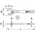 Clé à molette KS Tools tunisie