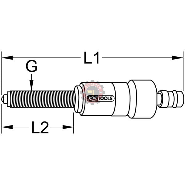 Vis de force hydraulique 403 MM tunisie