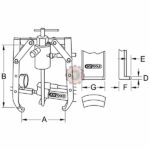 Extracteur universel avec vérin hydraulique tunisie