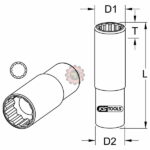 Douille 6 pans 3/4'' KS Tools tunisie