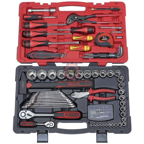 Coffret métal douilles et embouts 1/2'' 24 pièces Tolsen - Douille - Outils