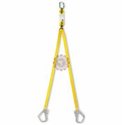 Longe double avec absorbeur ERGO SHOCK et mousquetons tunisie