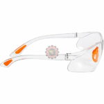 Lunettes de protection blanc & orange tunisie