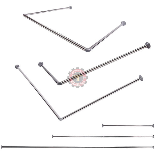 Tringle à rideau coudée inox tunisie