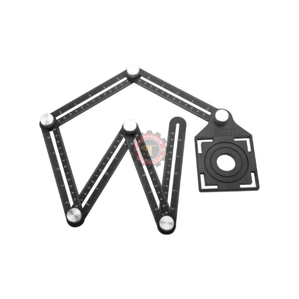 Règle de mesure multi-angles à 6 faces aluminium tunisie